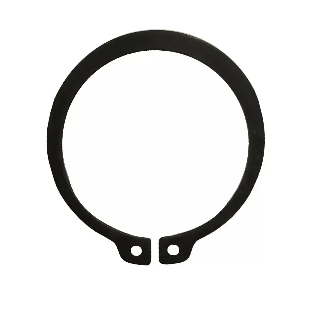 Por que o anel de retenção para eixos é ideal para fixar e posicionar peças dentro de furos?